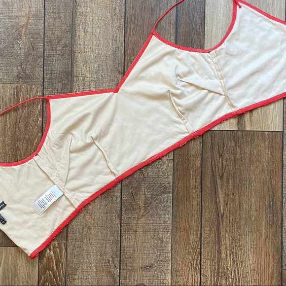 Adrianna Papell Beaded Crop Tank with Spaghetti Straps Size 6 Petite - Picture 12 of 14